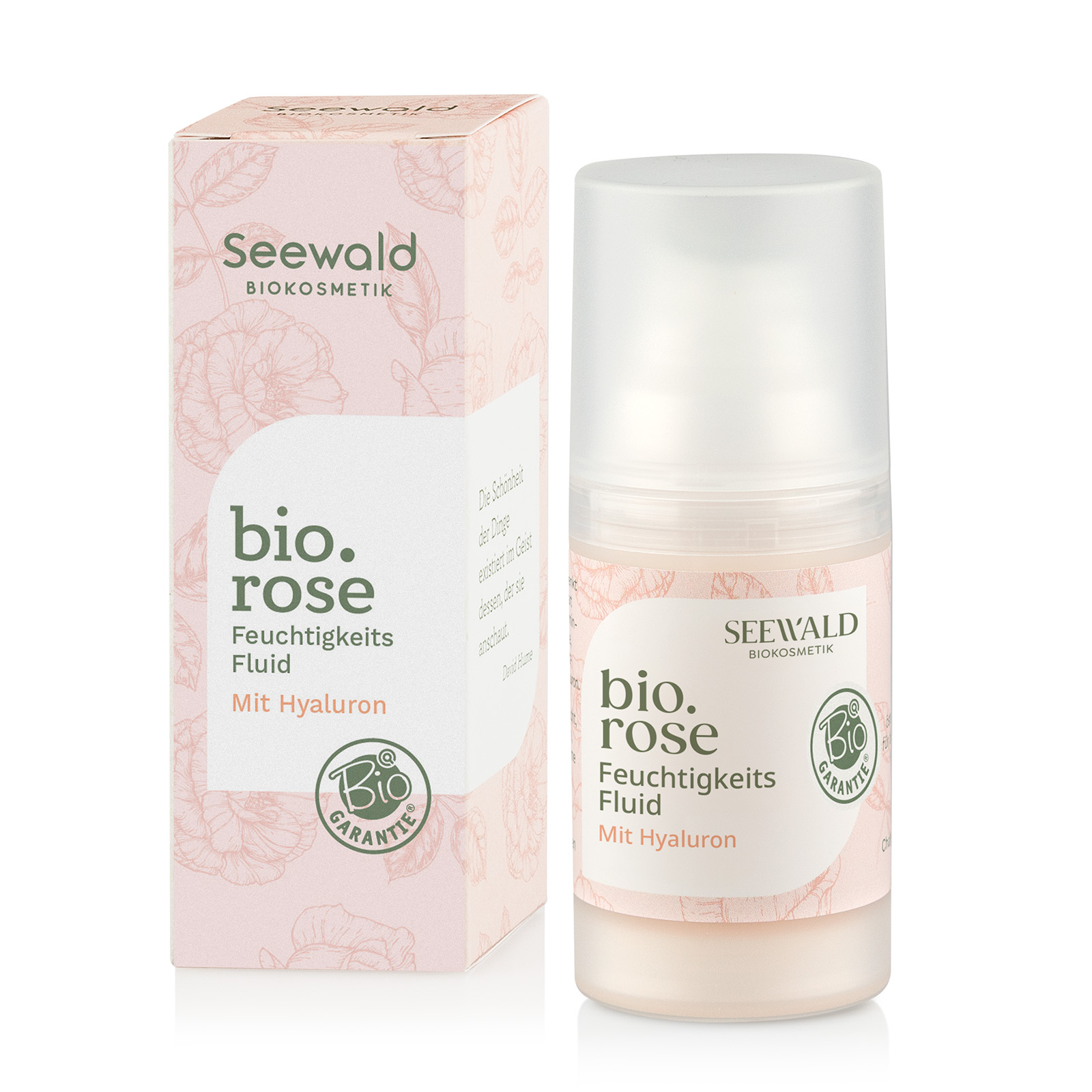 SEEWALD Biokosmetik - bio.rose Feuchtigkeits-Fluid