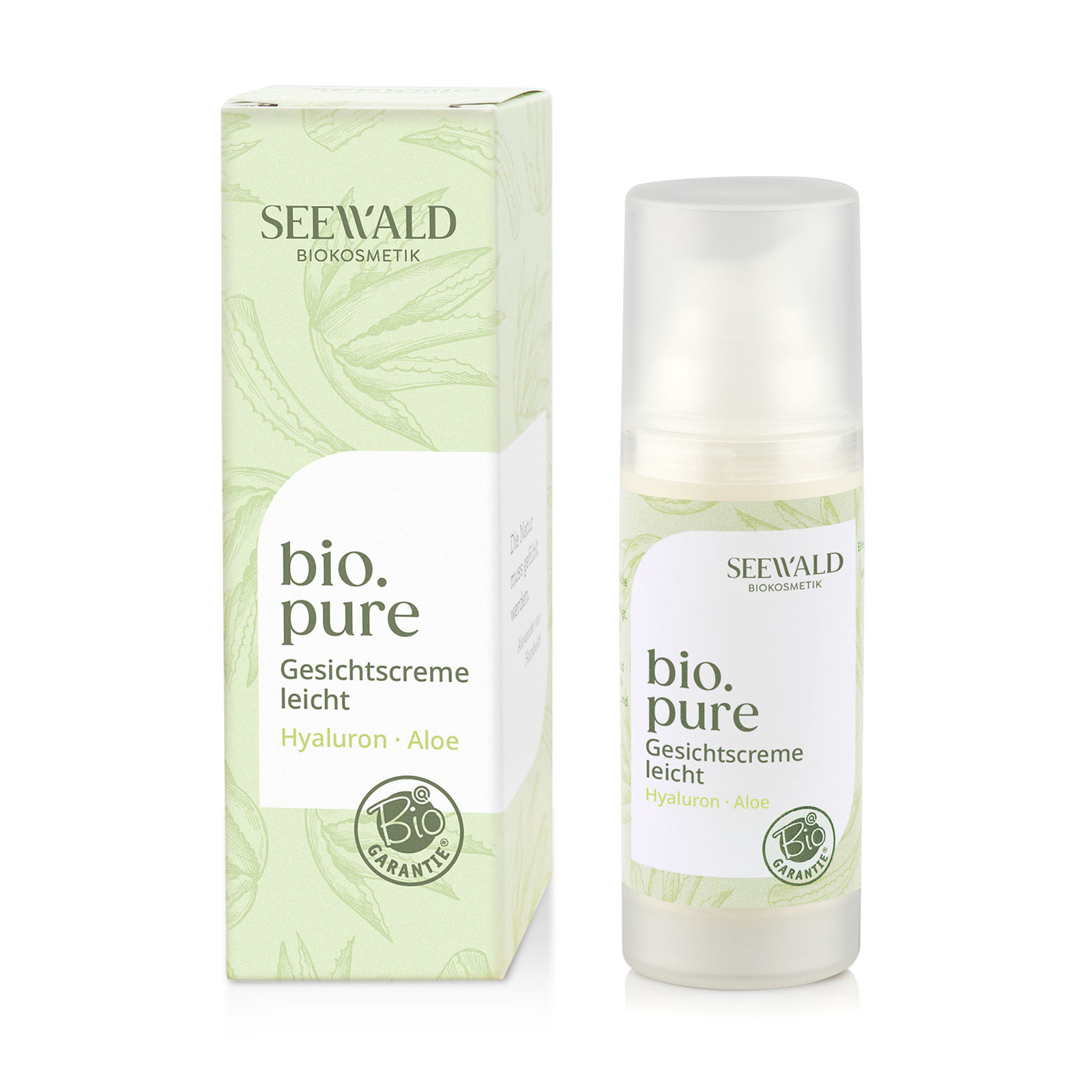 SEEWALD Biokosmetik - bio.pure Gesichtscreme leicht