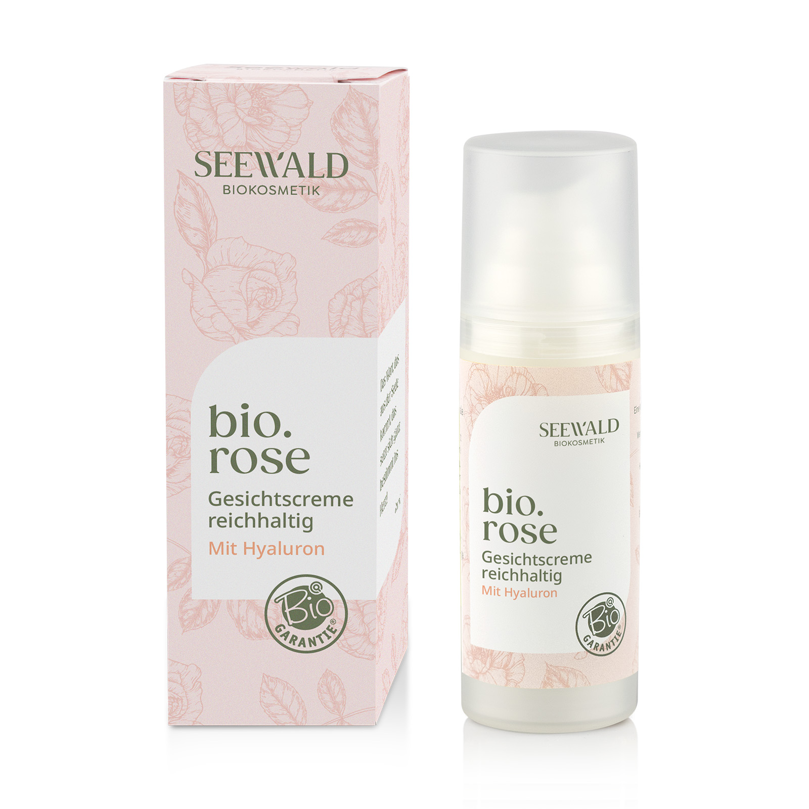 SEEWALD Biokosmetik - bio.rose Gesichtscreme reichhaltig