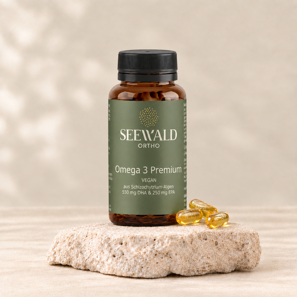 Alternative view of Nutrikosmetik – Omega 3 Premium VEGAN